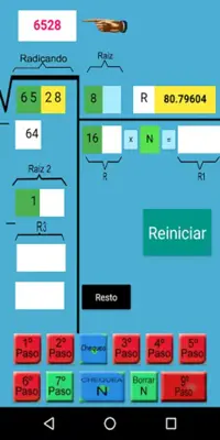 Raiz Cuadrada android App screenshot 4